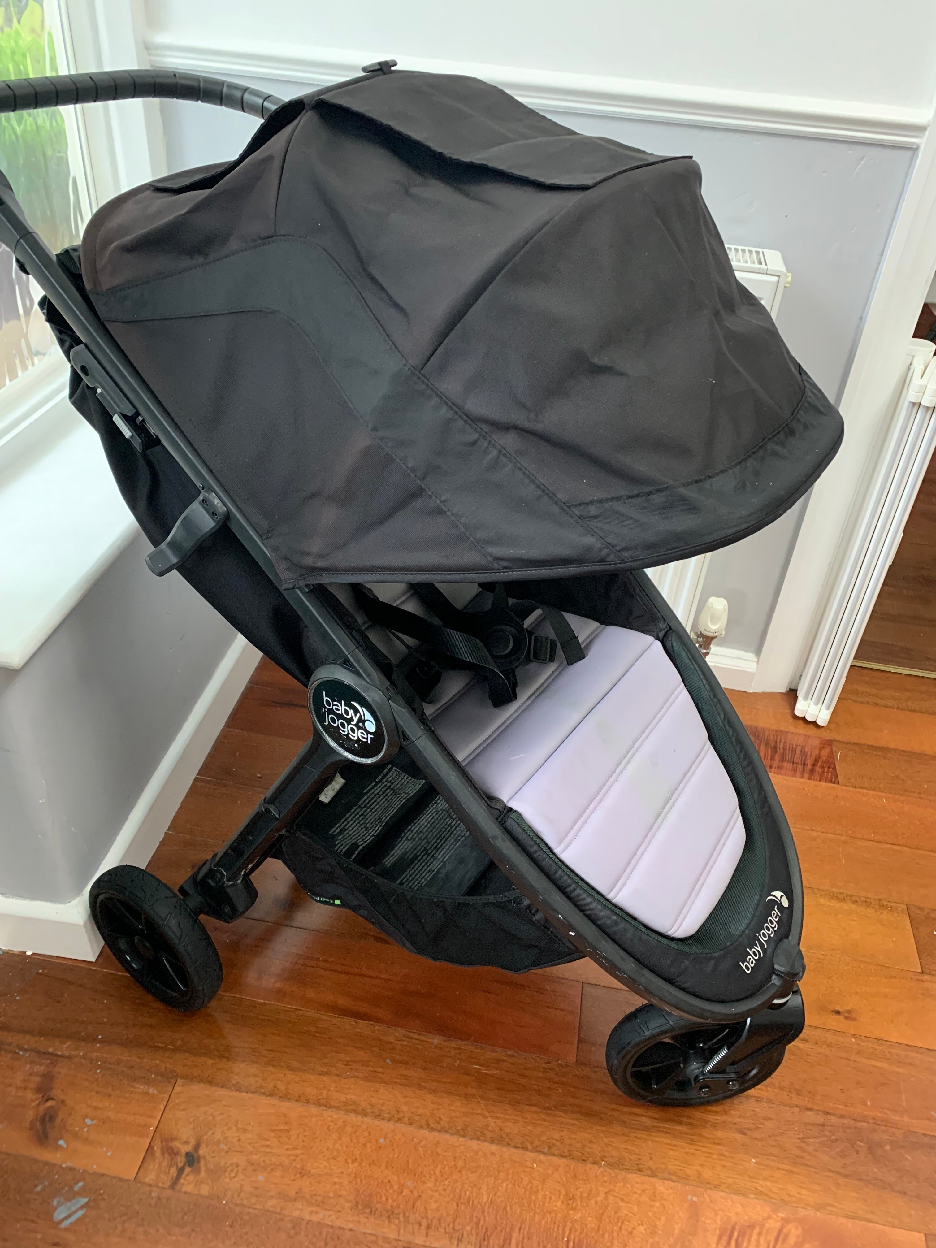 Baby Jogger City Mini GT Single Buggy - Black, All-Terrain, Good Condition