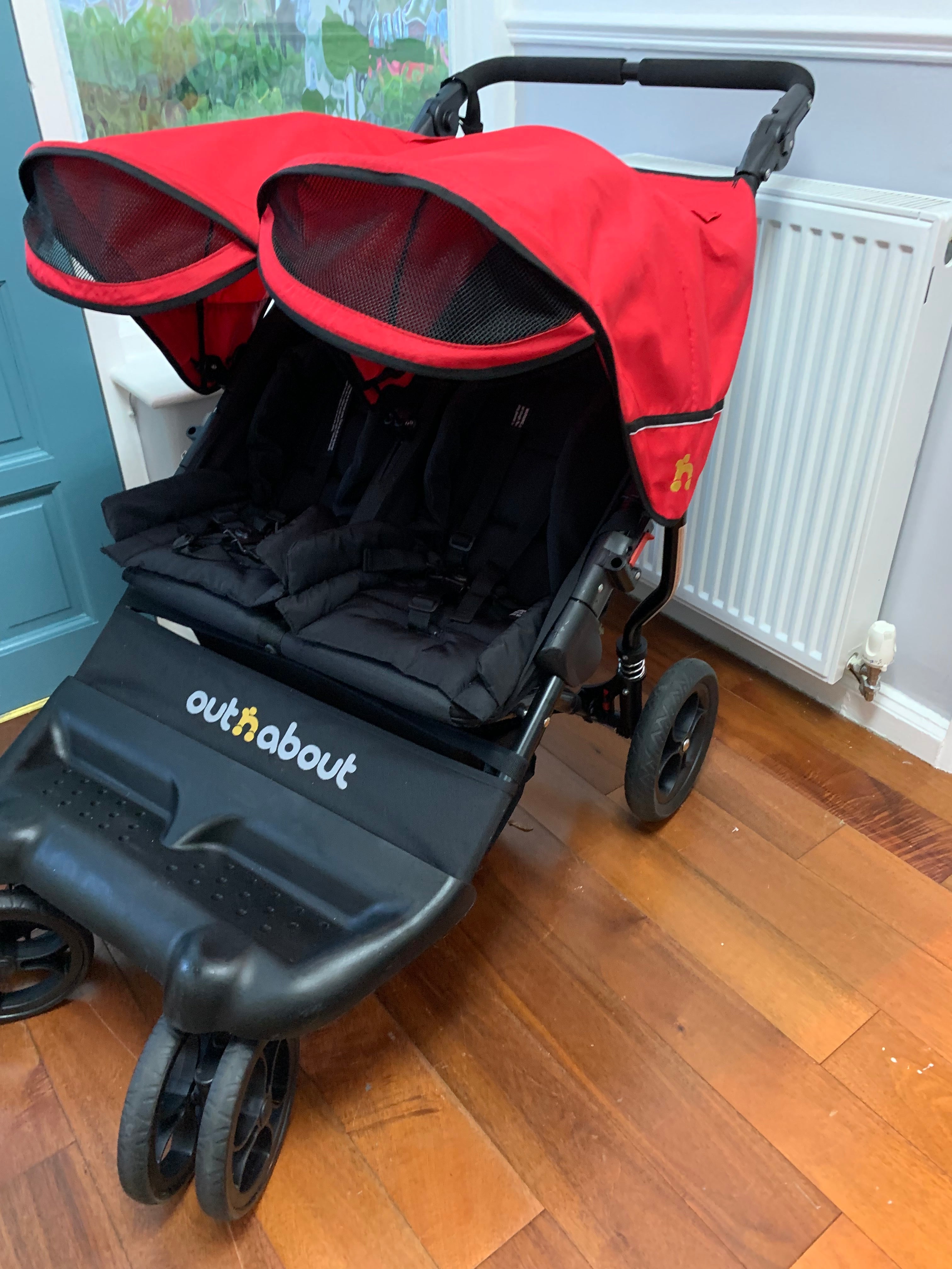 Out N About Double GT Red - Lightweight, All-Terrain Buggy - Great Condition!