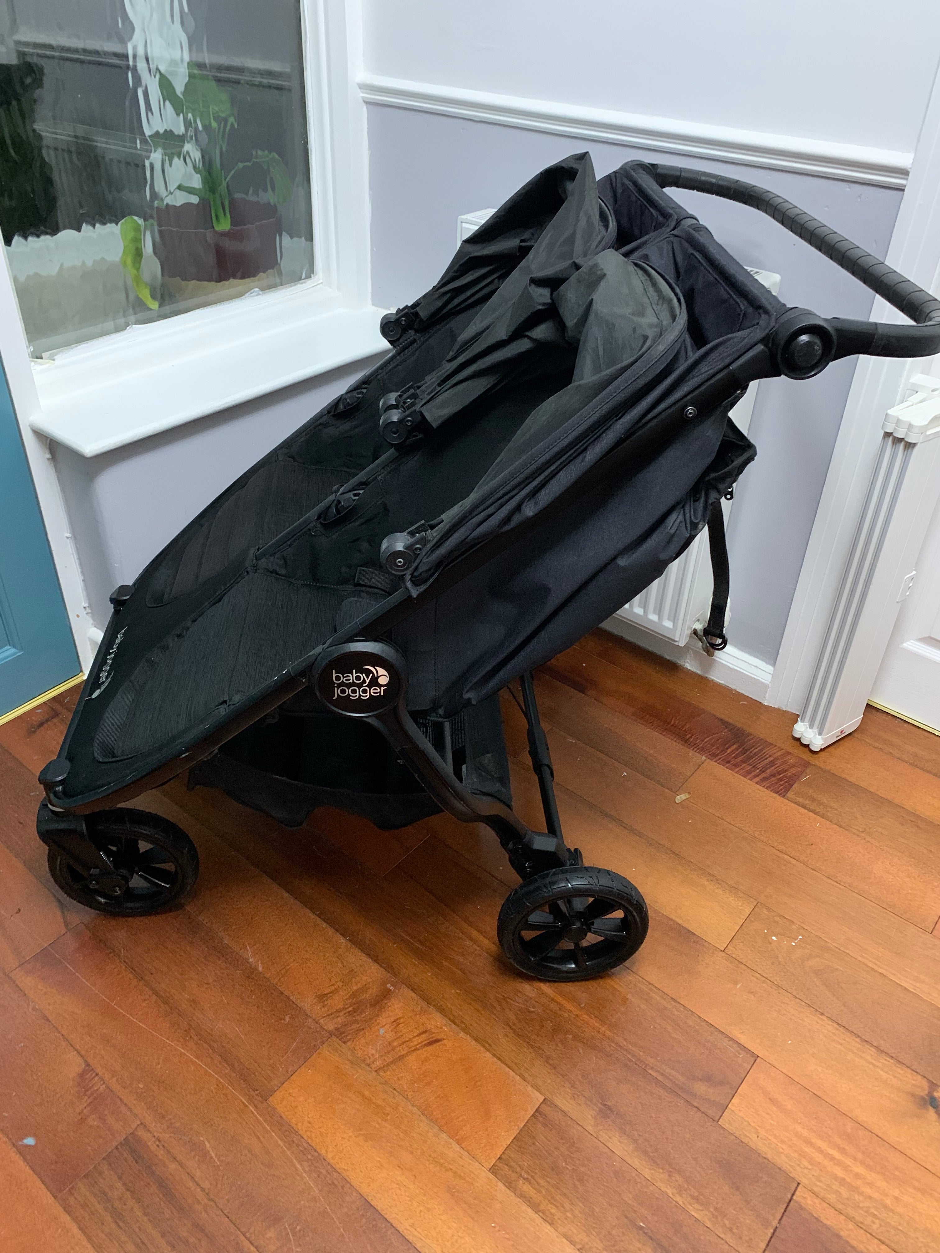 Baby Jogger City Mini GT2 Double Opulent Black All Terrain Pushchair