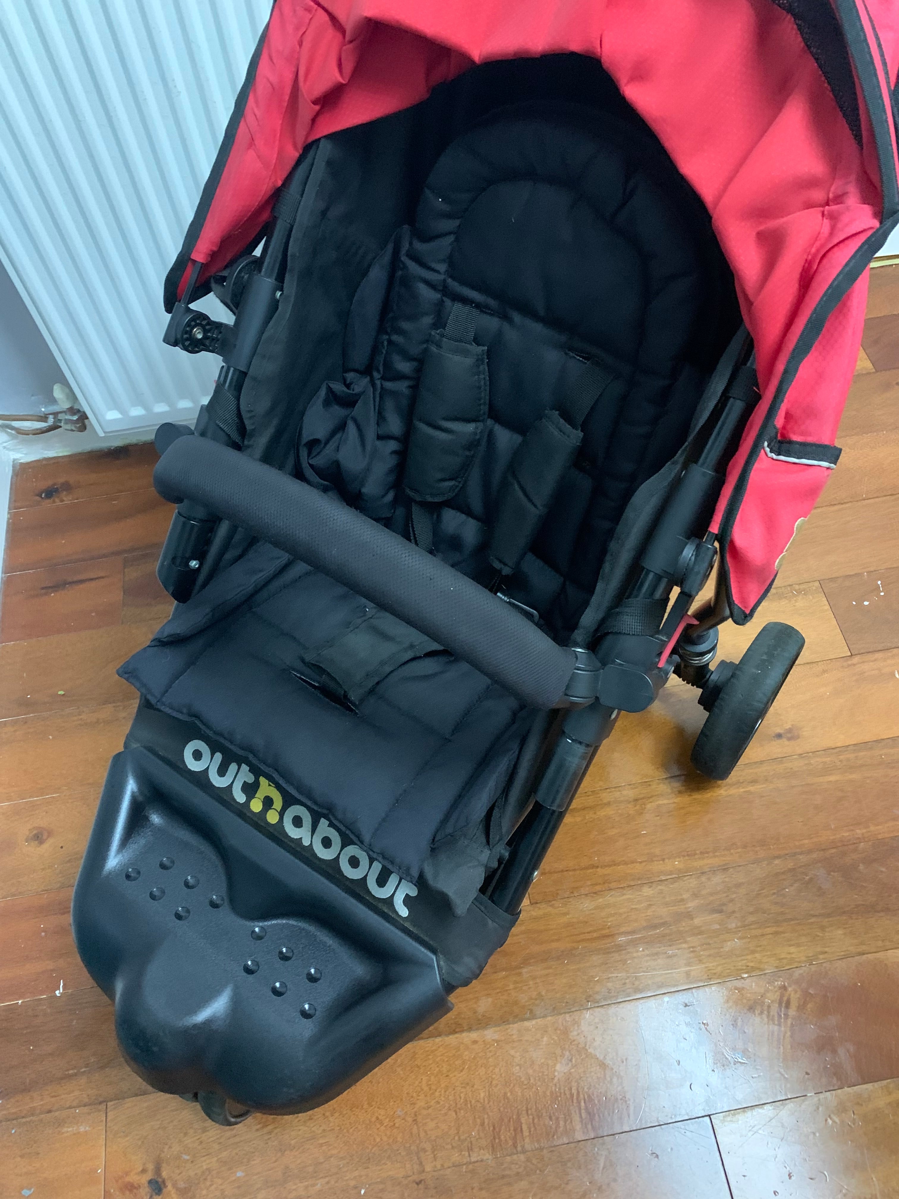 Out N About GT Single Buggy - Lightweight, All-Terrain, Excellent Condition