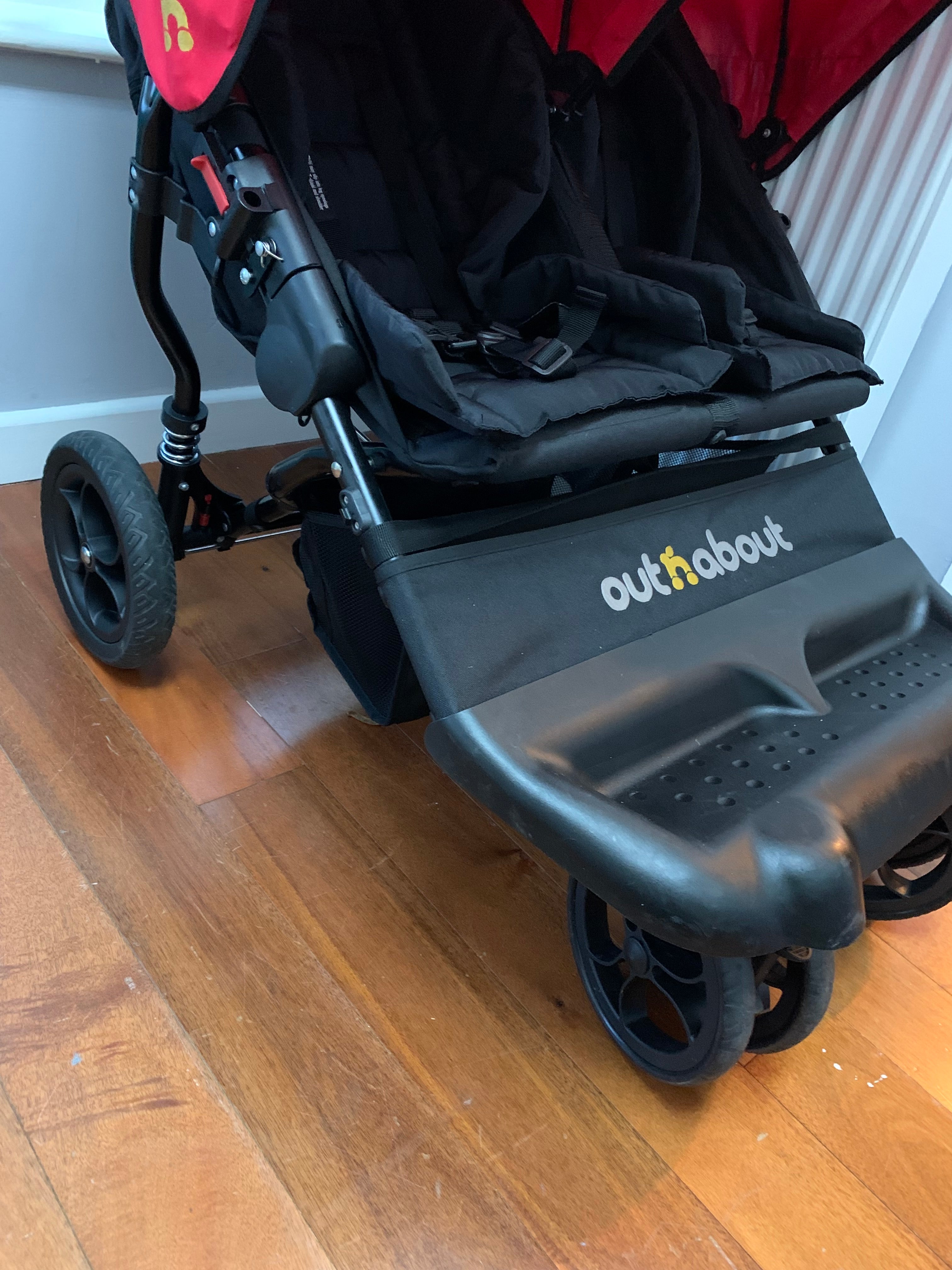 Out N About Double GT Red - Lightweight, All-Terrain Buggy - Great Condition!