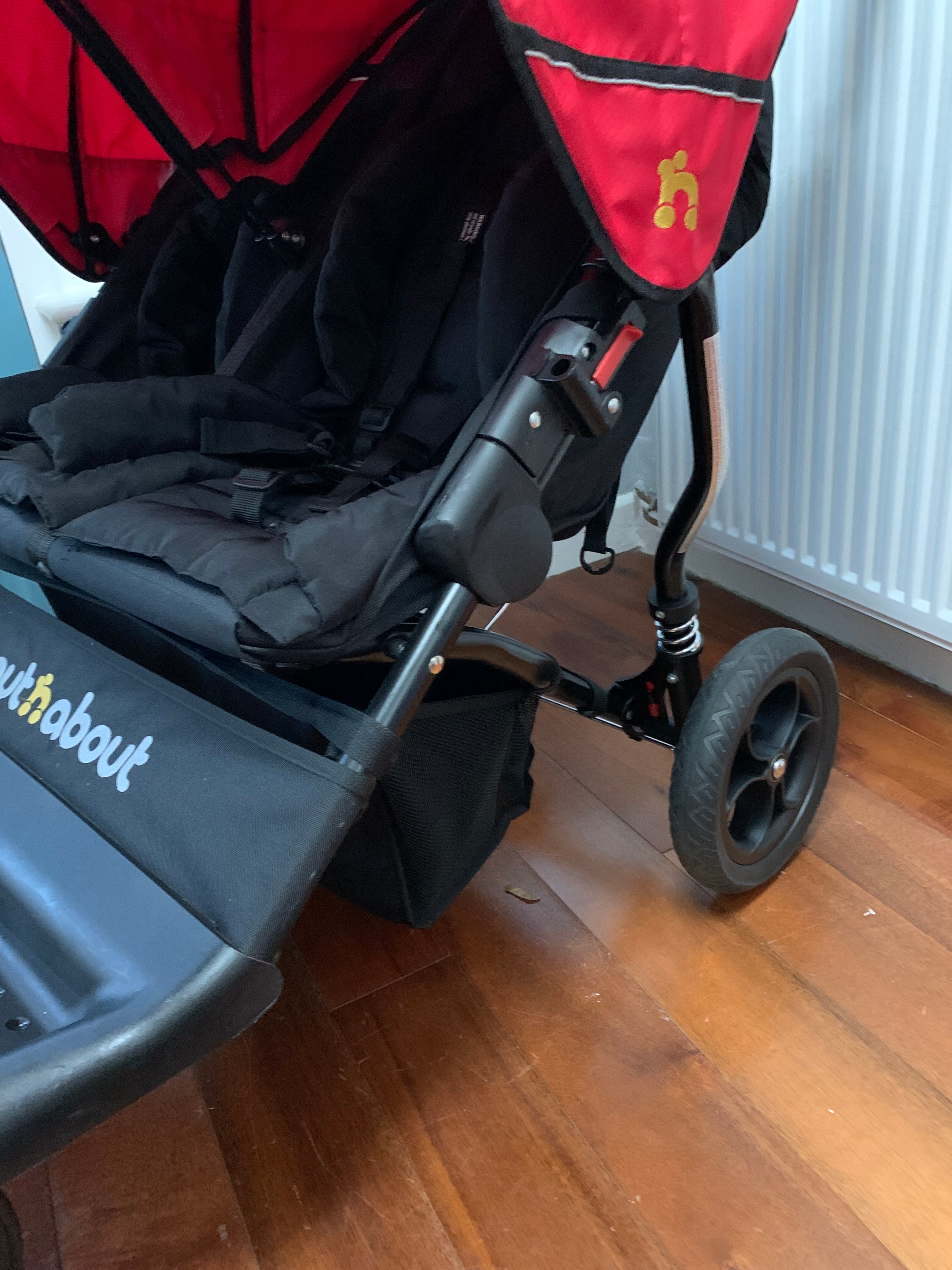 Out N About Double GT Red - Lightweight, All-Terrain Buggy - Great Condition!