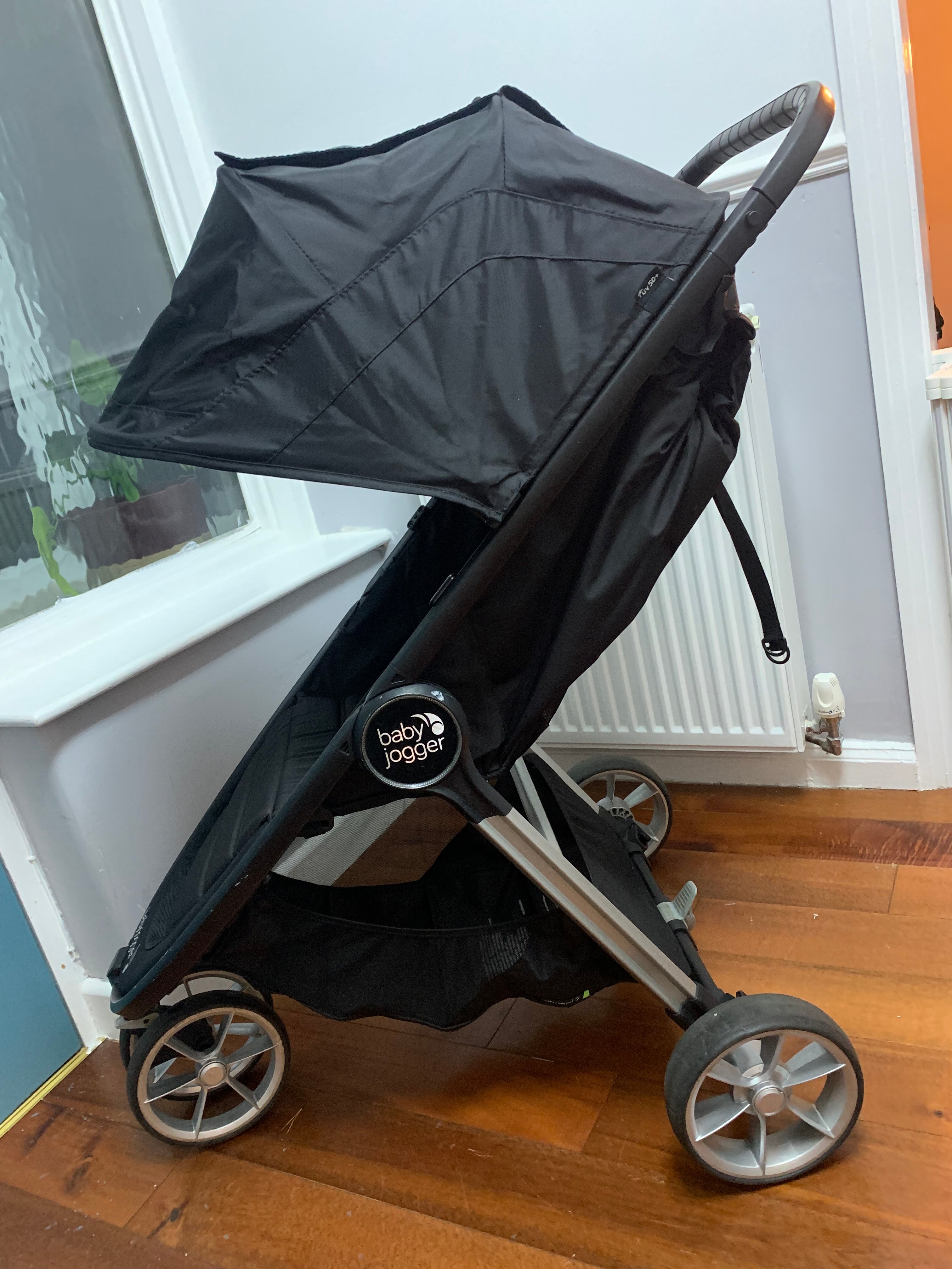 Baby Jogger City Mini 2 - Black, Rain Cover Included, Less Than 12 Months Old