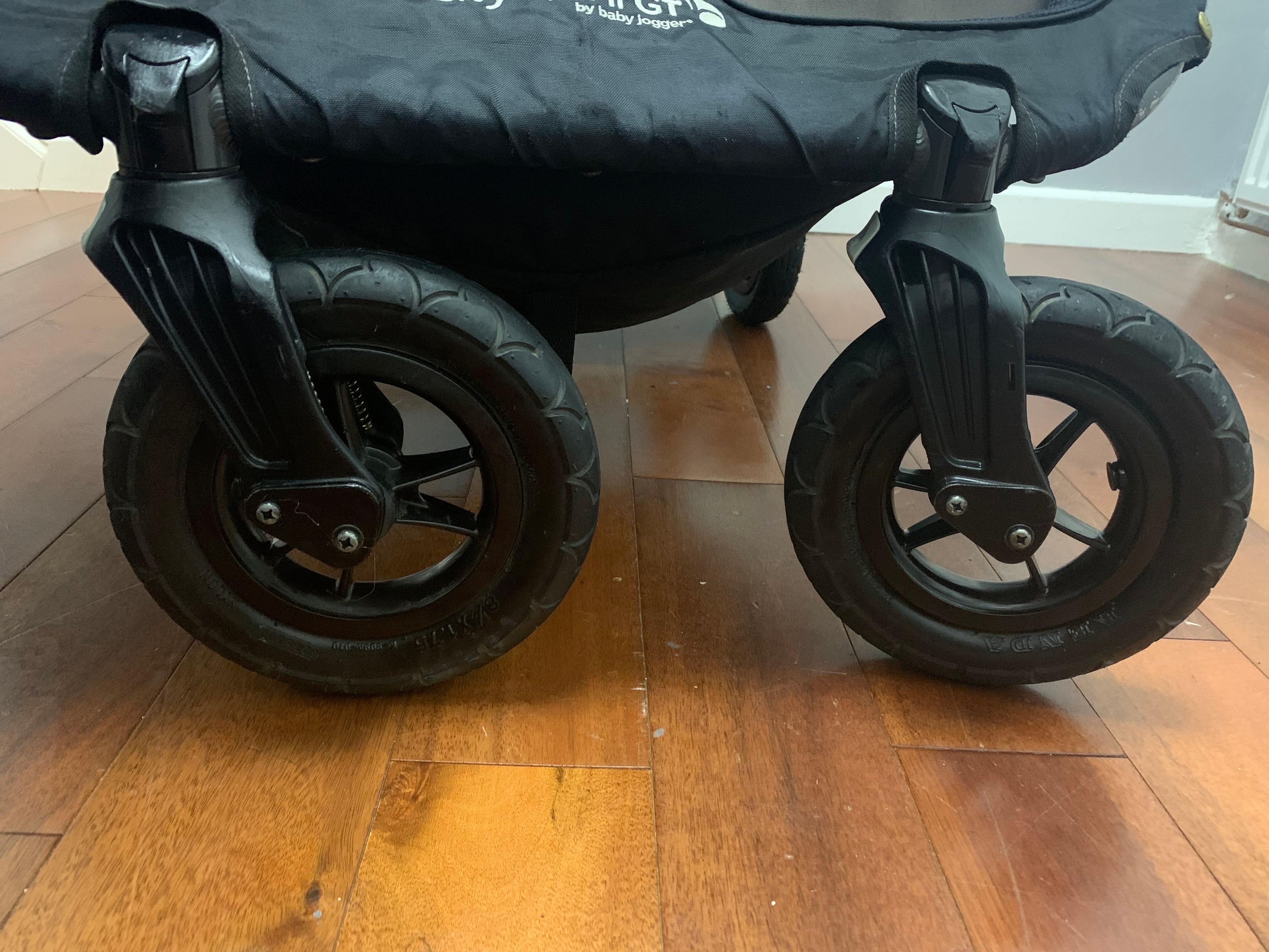 Baby Jogger City Mini GT Double Buggy - All-Terrain, Quick Fold, Used, Good Condition