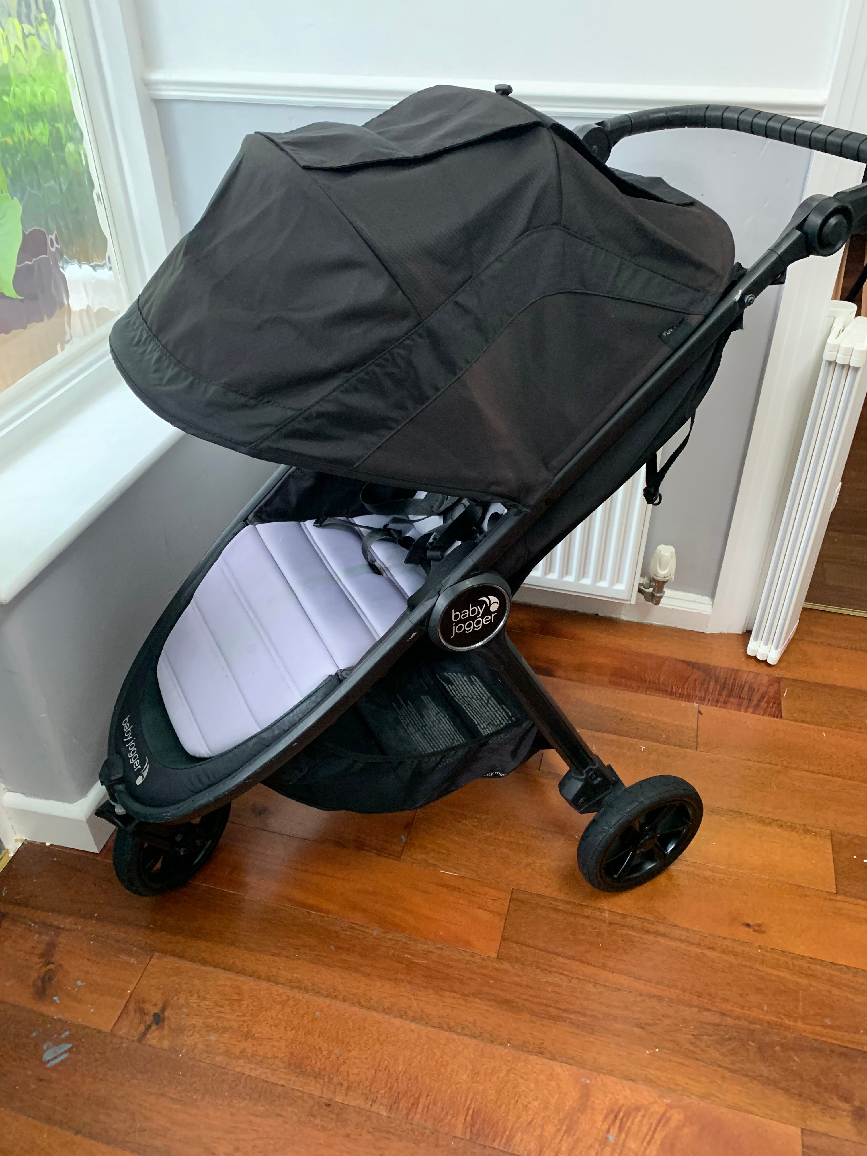 Baby Jogger City Mini GT Single Buggy - Black, All-Terrain, Good Condition