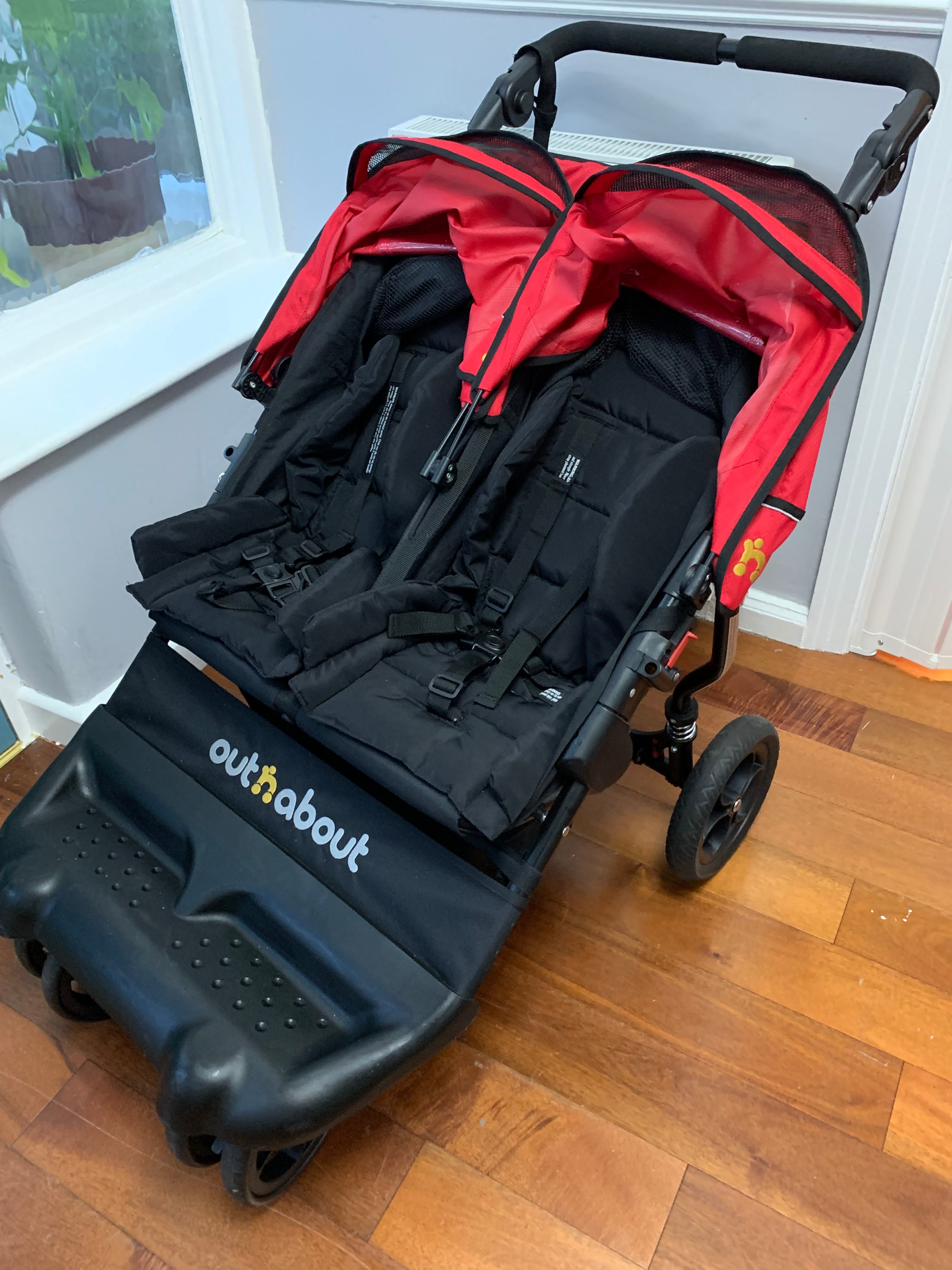 Out N About Double GT Red - Lightweight, All-Terrain Buggy - Great Condition!