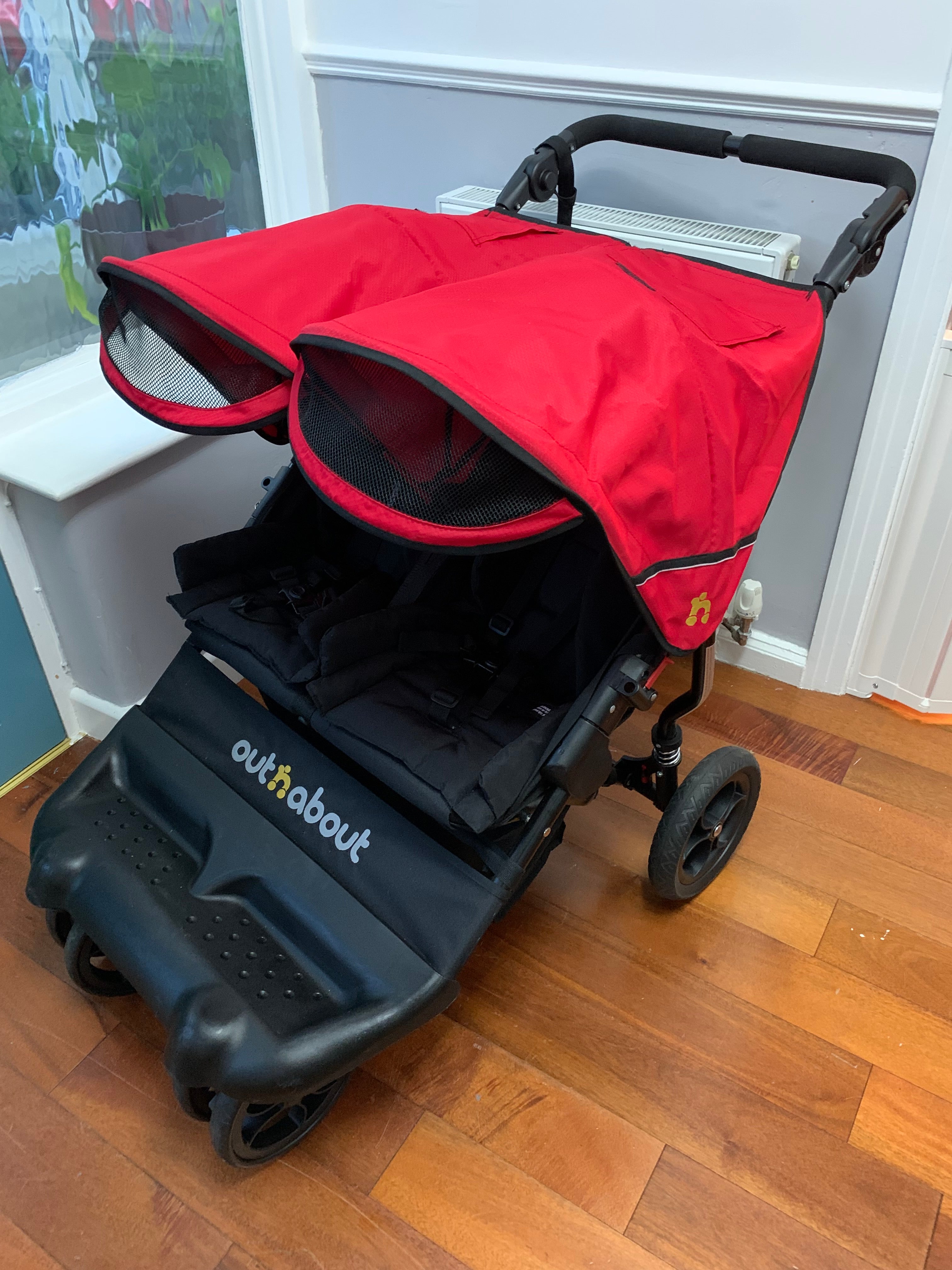 Out N About Double GT Red - Lightweight, All-Terrain Buggy - Great Condition!