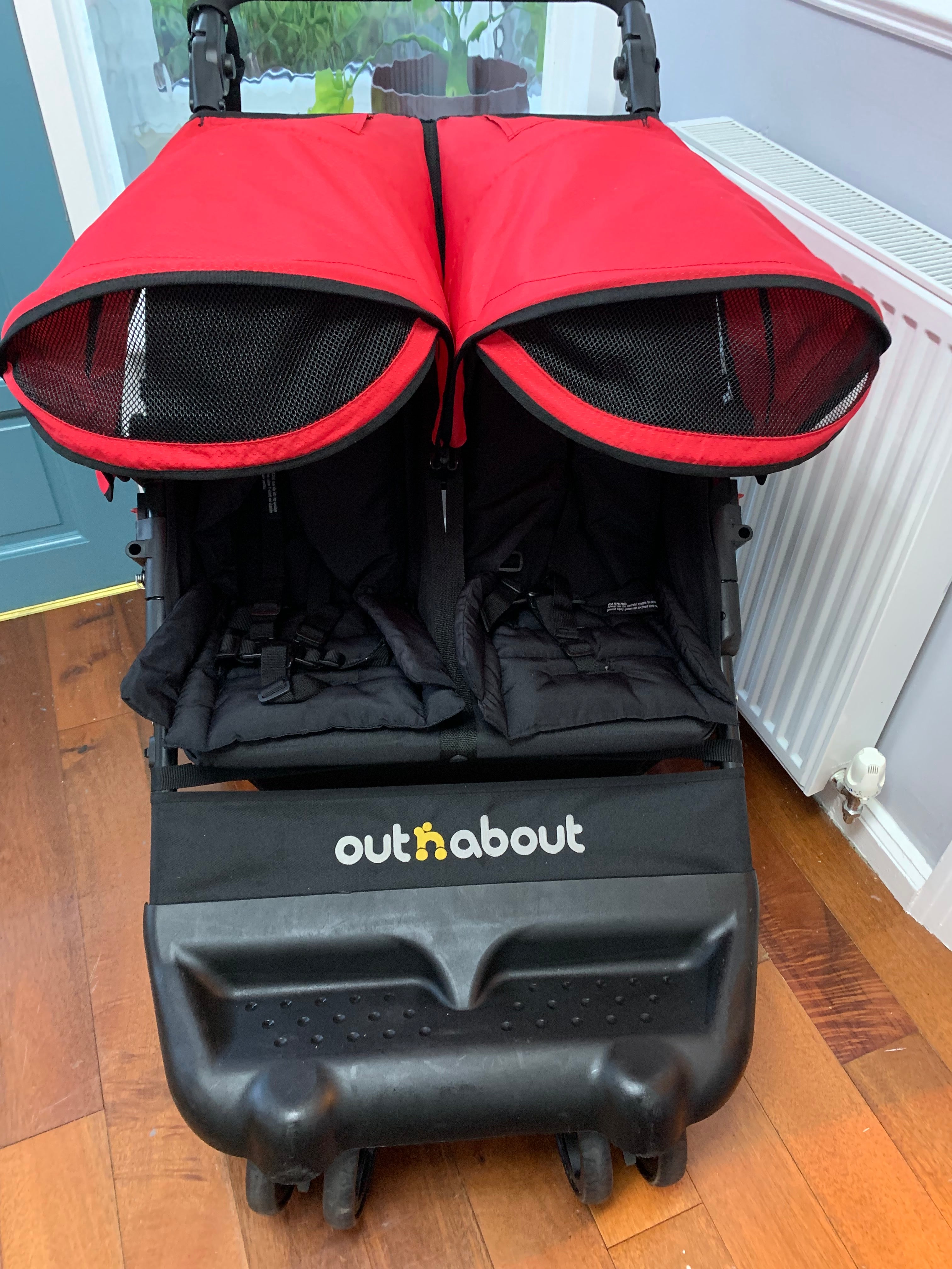 Out N About Double GT Red - Lightweight, All-Terrain Buggy - Great Condition!