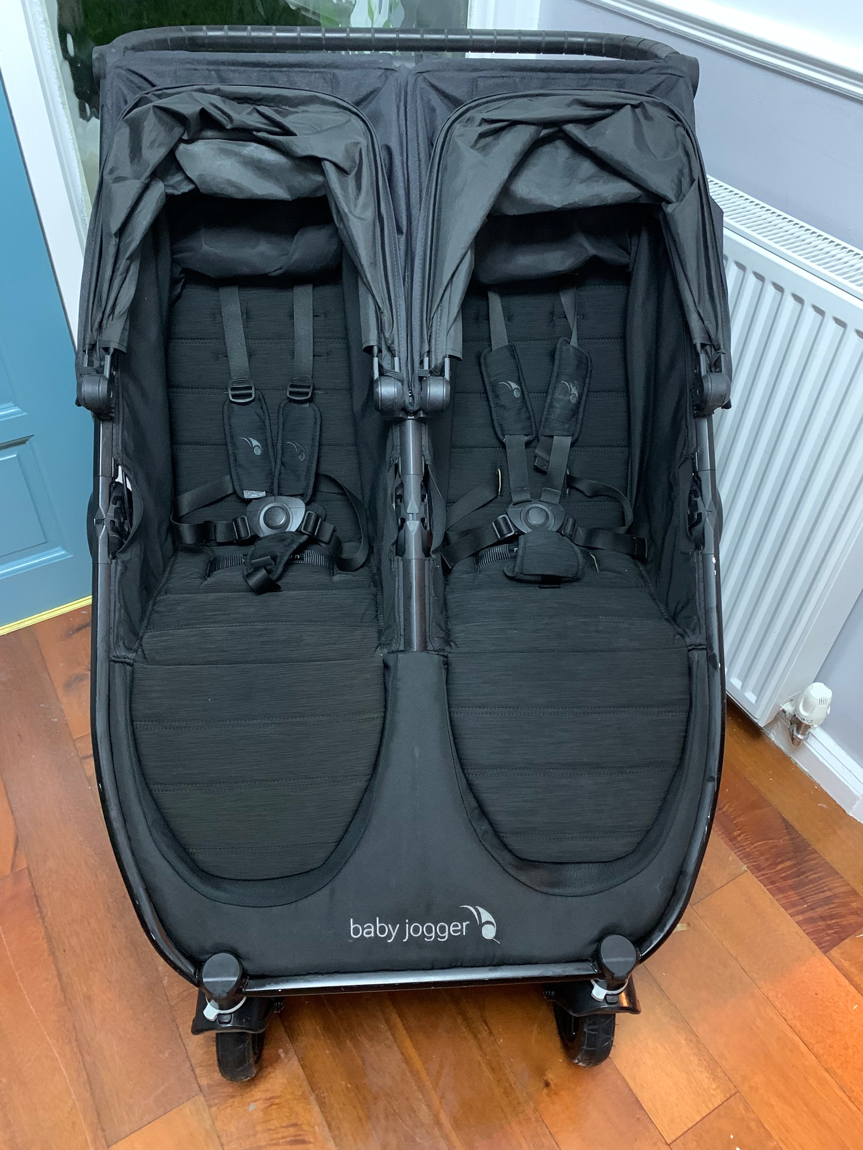 Baby Jogger City Mini GT2 Double Opulent Black All Terrain Pushchair