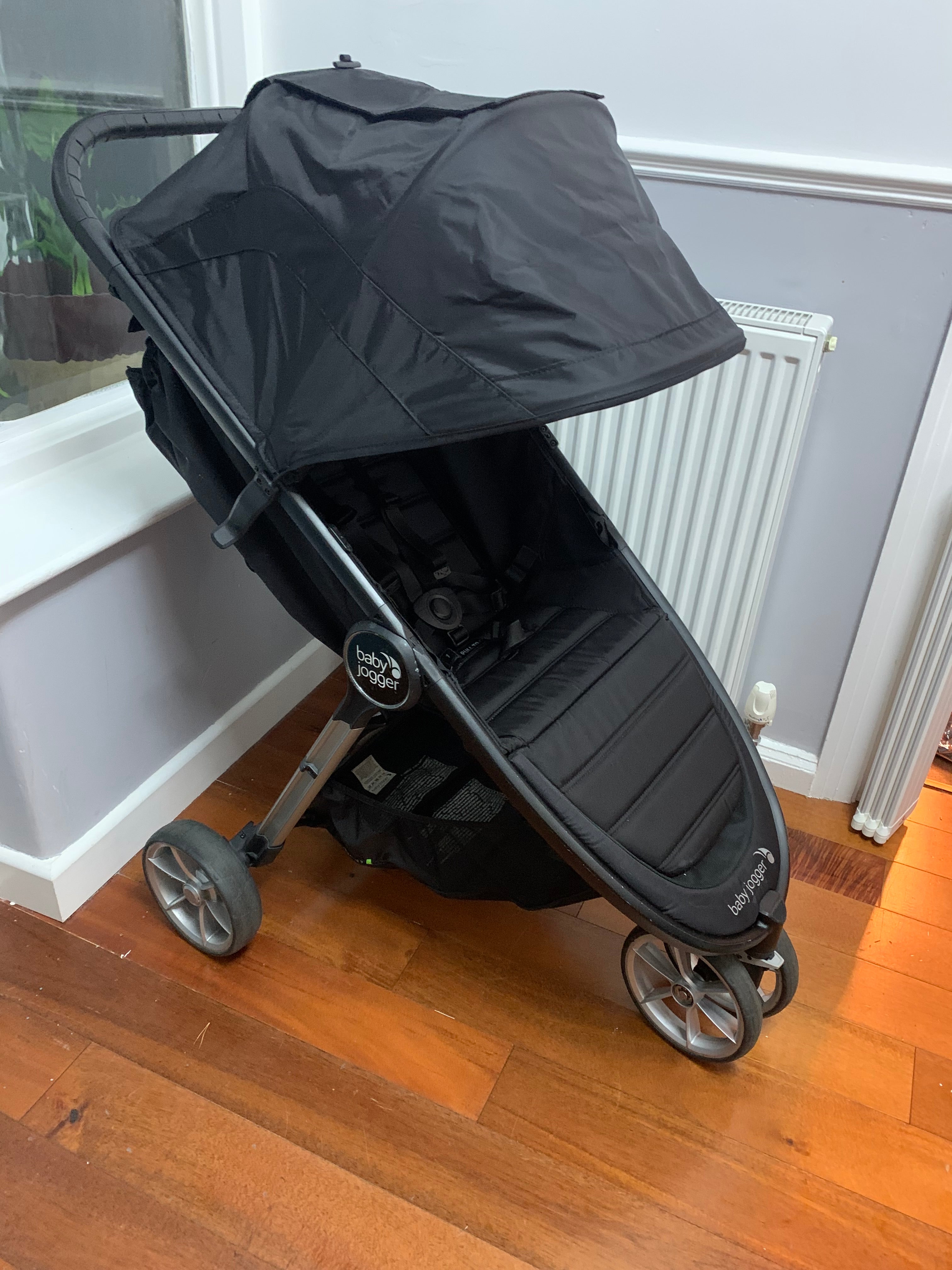 Baby Jogger City Mini 2 - Black, Rain Cover Included, Less Than 12 Months Old