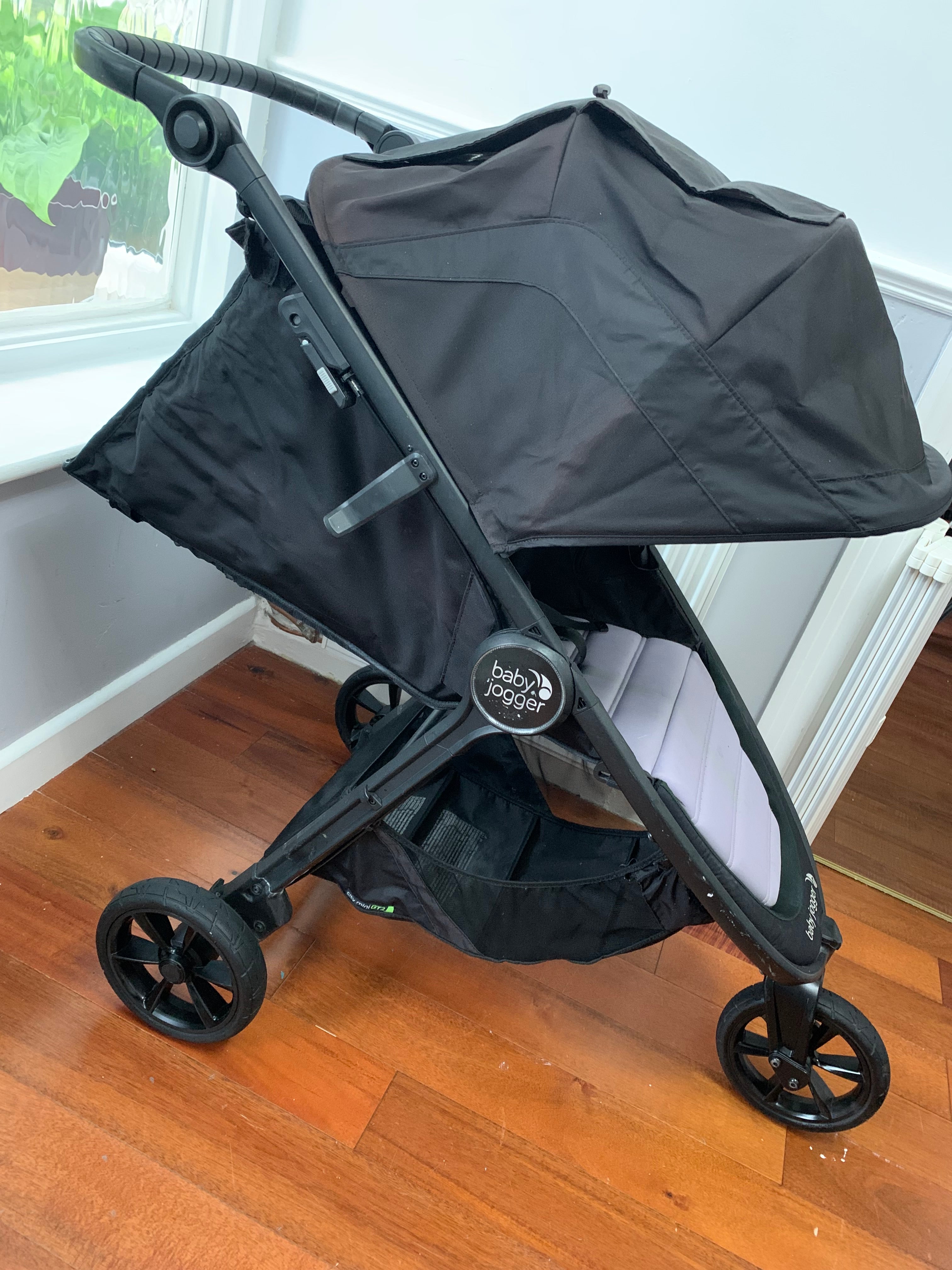 Baby Jogger City Mini GT Single Buggy - Black, All-Terrain, Good Condition