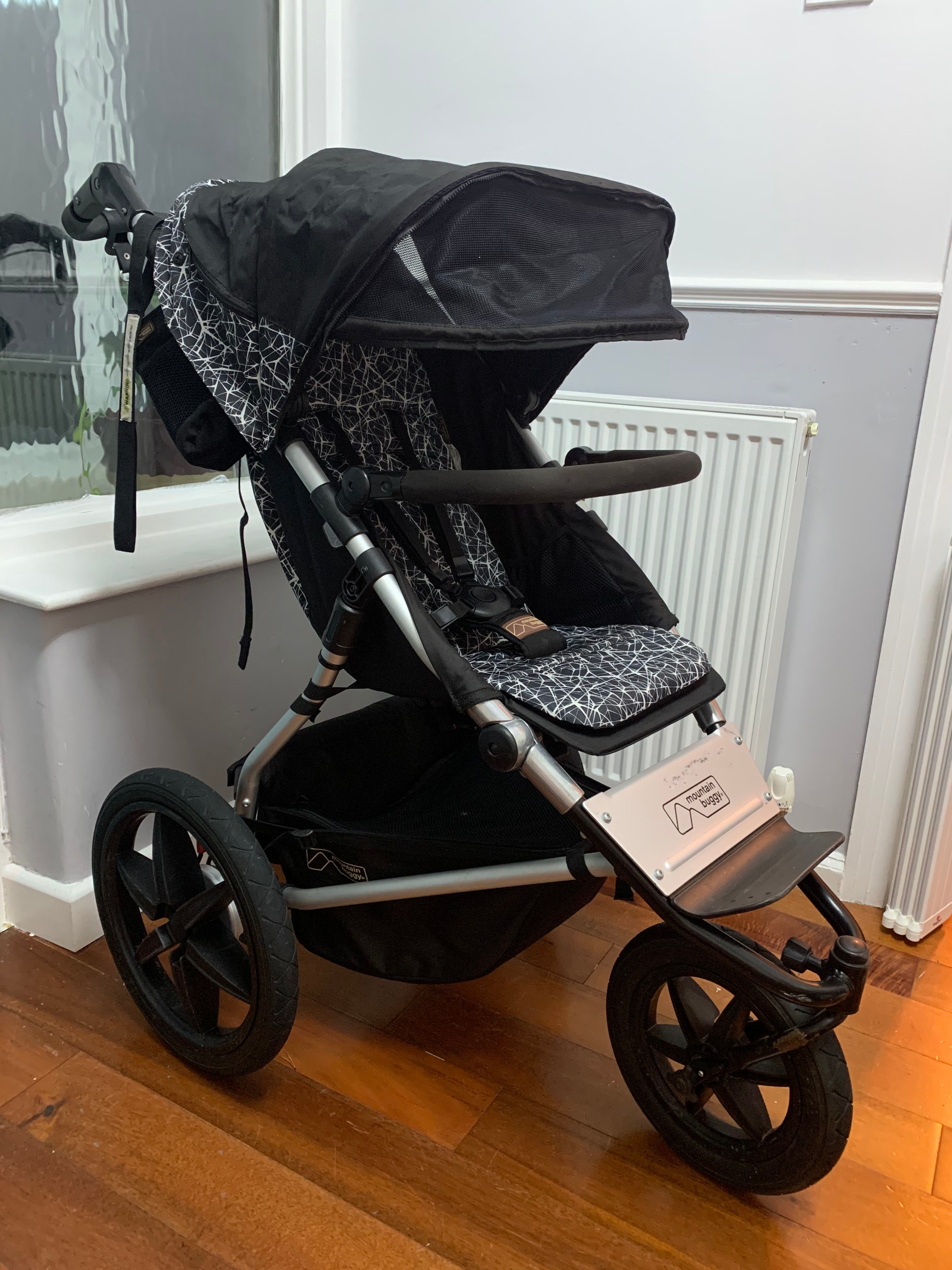 Mountain Buggy Terrain & Carrycot Plus - Graphite (Includes Footmuff)