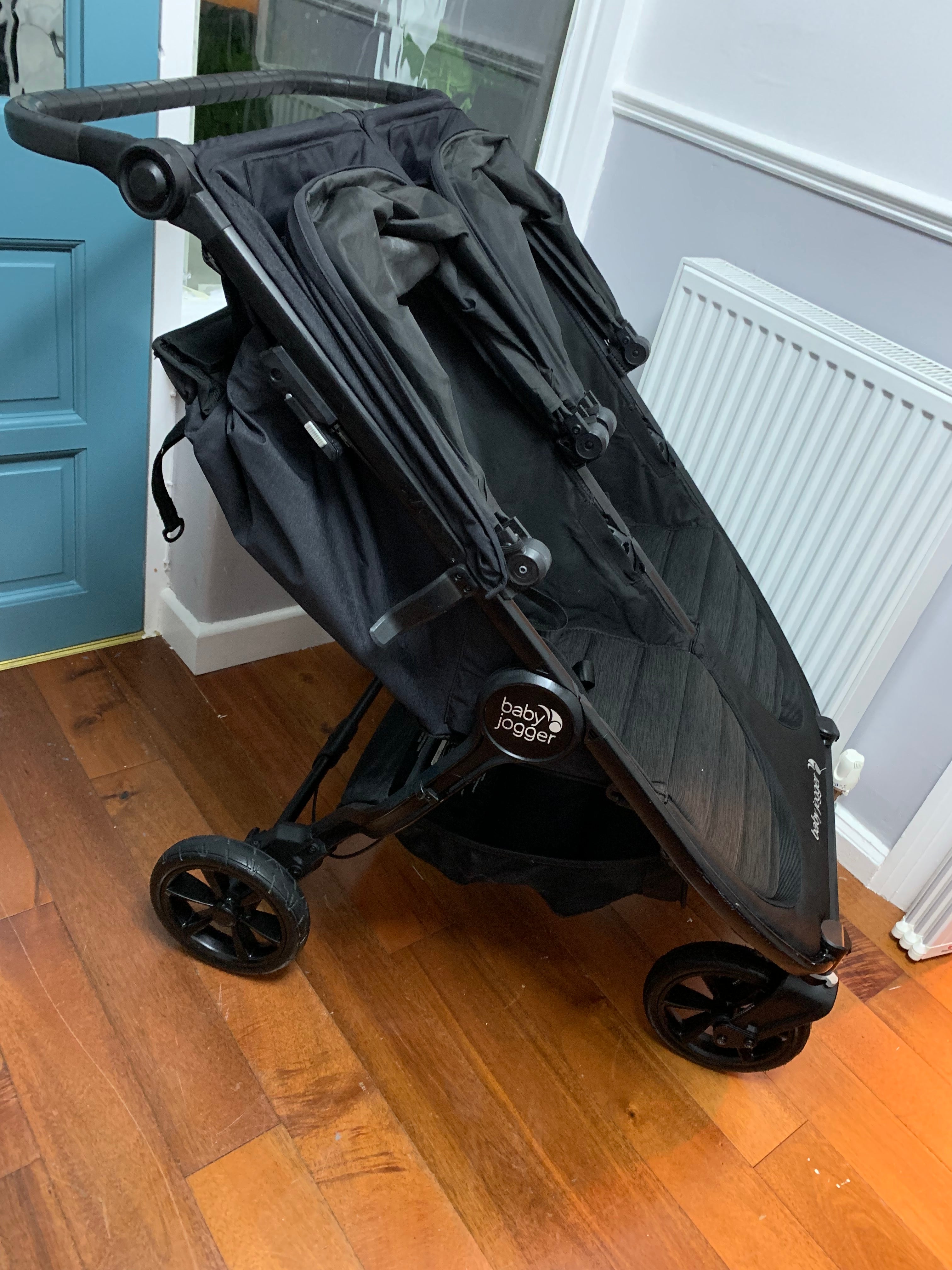 Baby Jogger City Mini GT2 Double Opulent Black All Terrain Pushchair