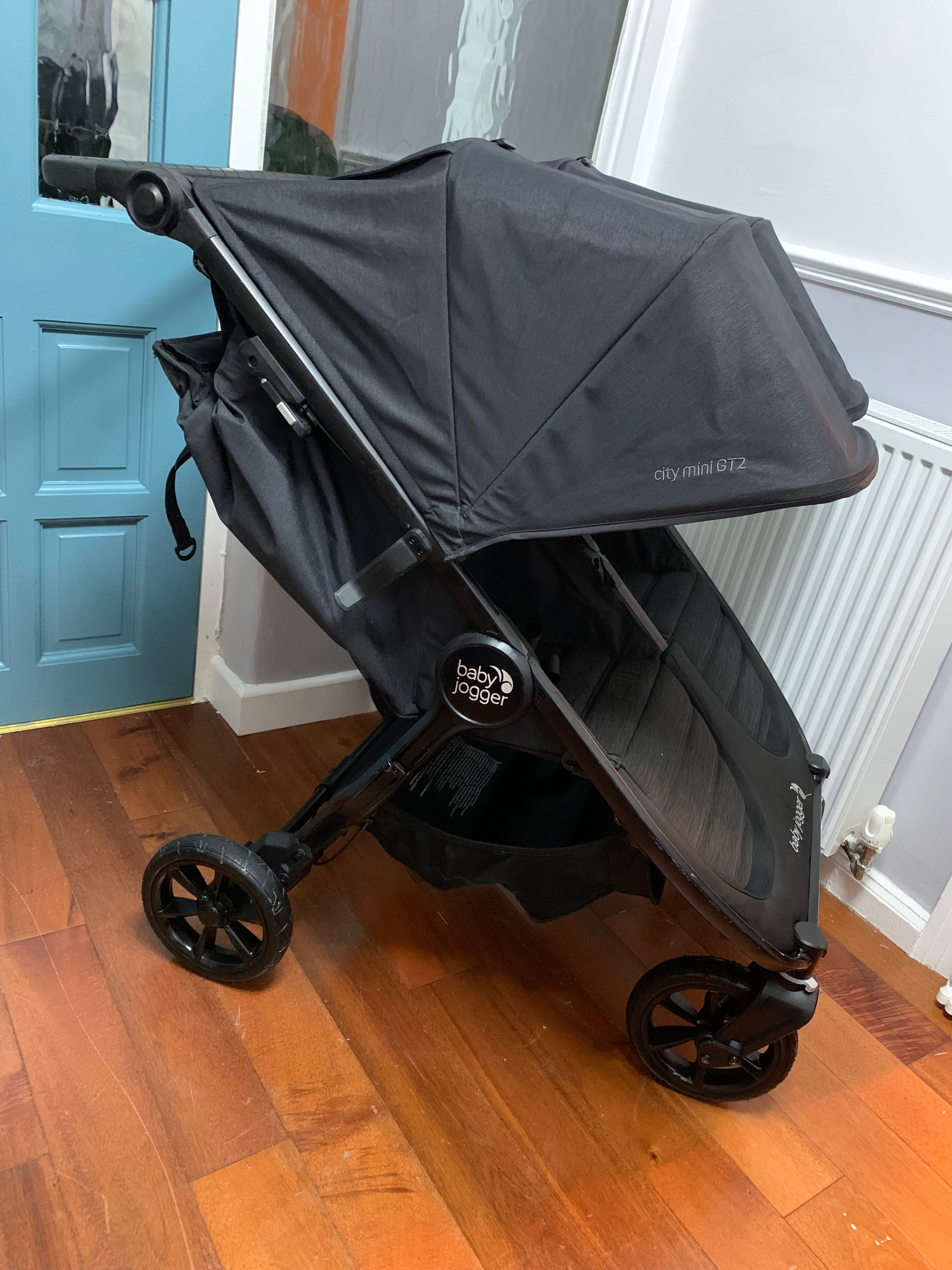 Baby Jogger City Mini GT2 Double Opulent Black All Terrain Pushchair