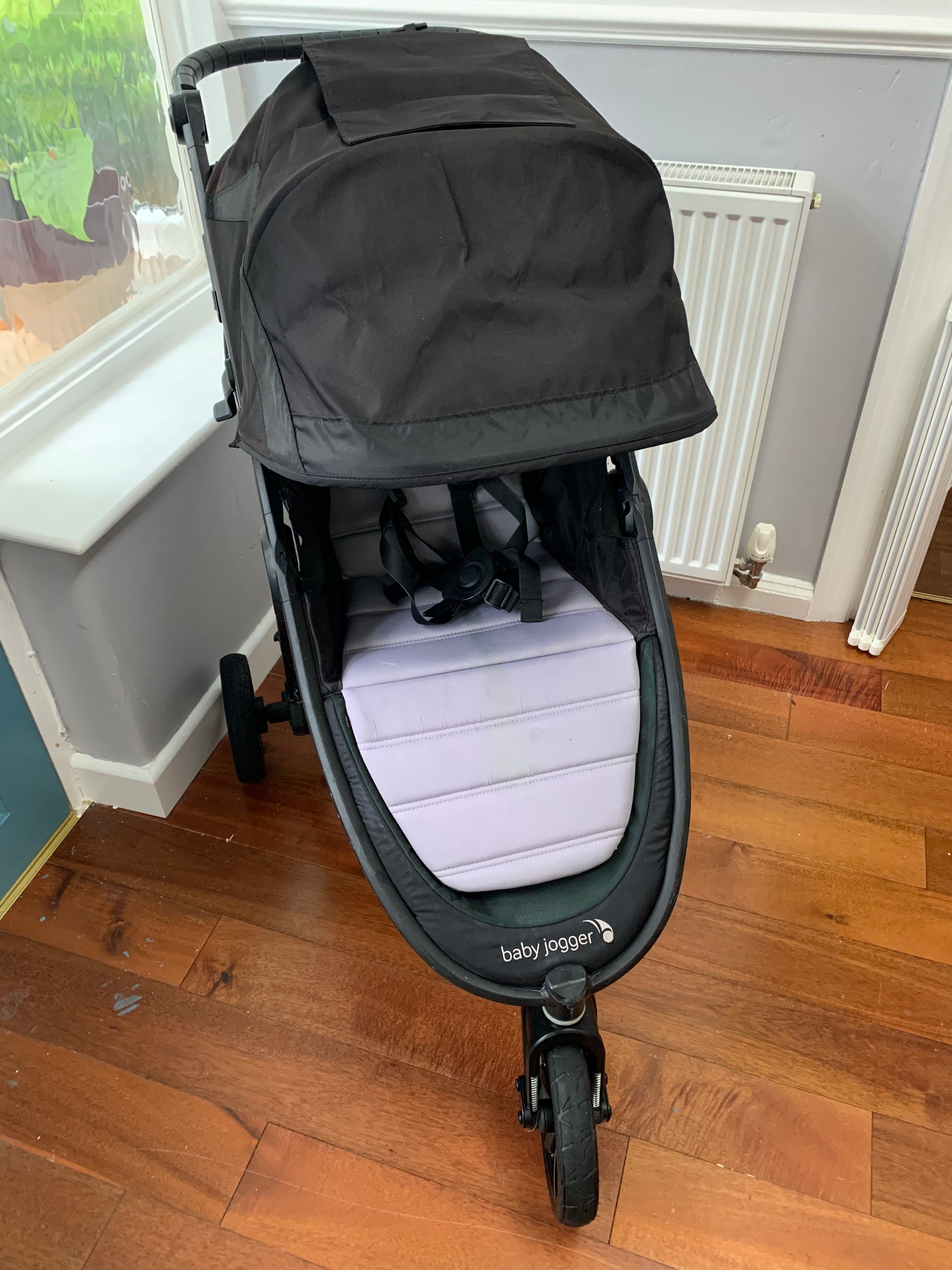 Baby Jogger City Mini GT Single Buggy - Black, All-Terrain, Good Condition