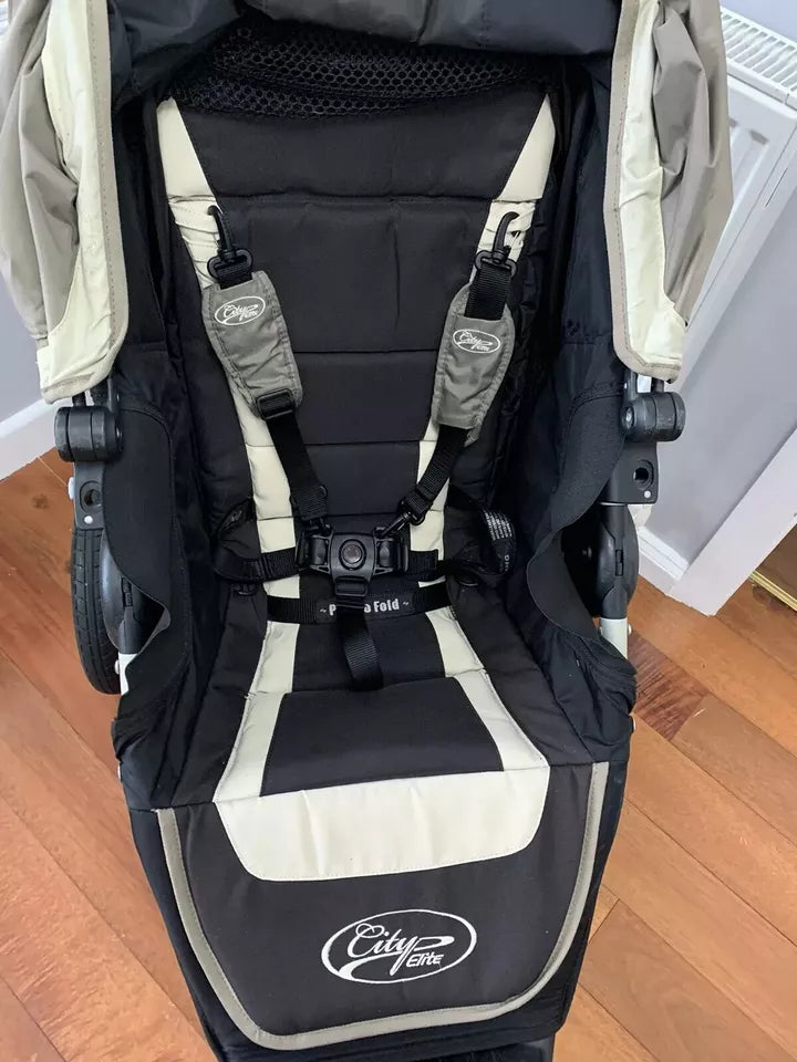 Baby Jogger Elite Running Jogging buggy Pram Footmuff RRP £600